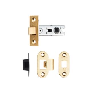 Eurospec BTL1/R Bolt Through Tubular Latch Radius (LEAD TIME: 2-3 DAYS)