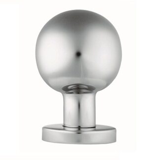 Eurospec CSK1058SSS Mortice Knob On Sprung Round Rose (LEAD TIME: 2-3 DAYS)