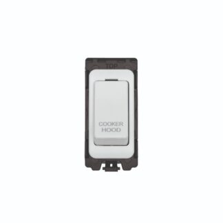 Eurolite G30-WHW-CH Grid & Modular Cooker Hood Switch - Matt White (LEAD TIME: 2-3 DAYS)
