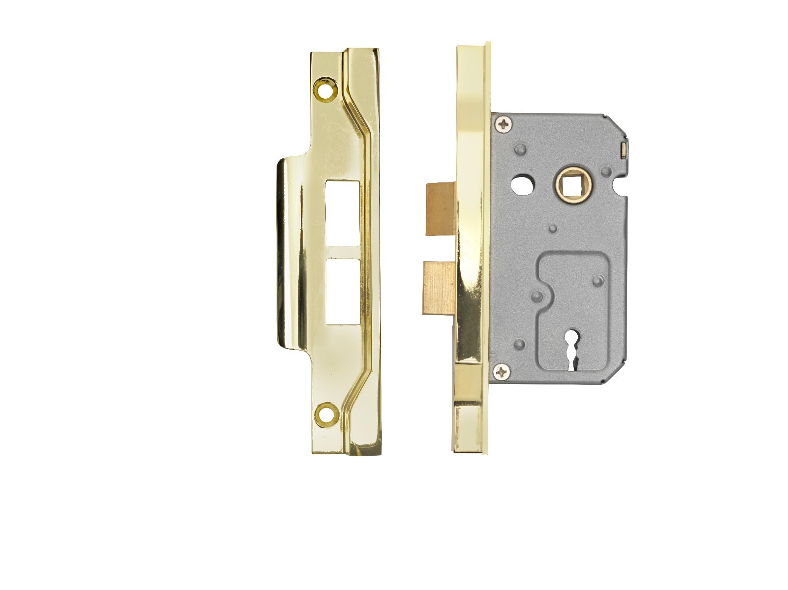 Eurospec LSE5225EB/REB Contract 2 Lever Sashlock Rebated 64mm (LEAD TIME: 2-3 DAYS)
