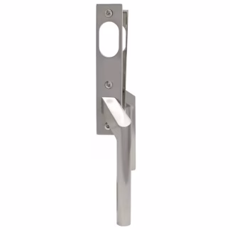Heavy Duty Bifold Door Handle With Swedish Oval Cylinder Escutcheon